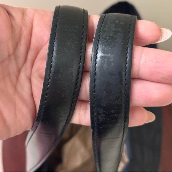 CHANEL New Travel Line Tote MM - Black Nylon Jacquard Leather Tote Bag ✨ - Picture 9 of 10